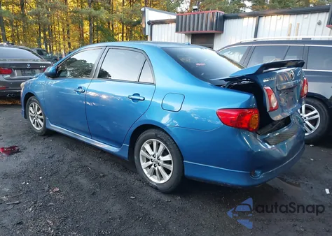2009 Toyota Corolla S from USA, damaged, VIN 2T1BU40E49C134058